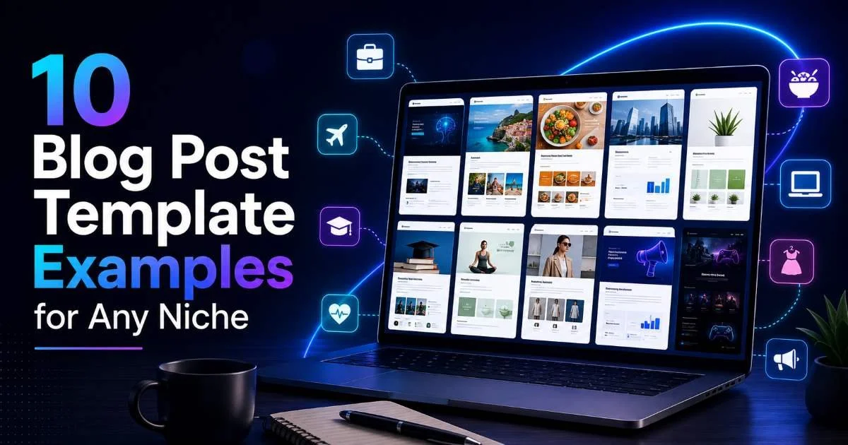 10 Blog Post Template Examples for Any Niche