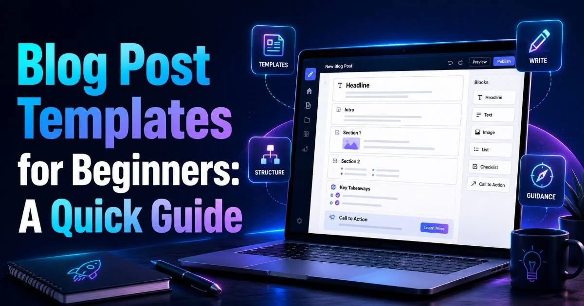Blog Post Templates for Beginners: A Quick Guide